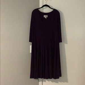 Violet long sleeve Joseph Ribkoff dress
